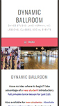 Mobile Screenshot of dynamicballroom.com